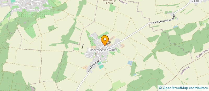 localisation de l'entreprise LES AMIS DU HERR MAIRE  OBERMORSCHWILLER