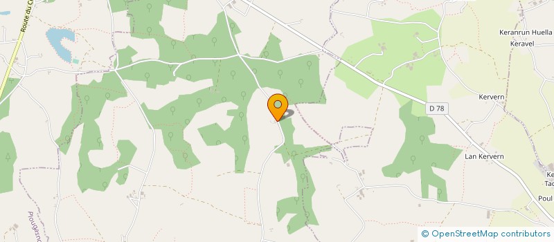 localisation de l'entreprise LES AMIS DU JARDIN  SAINT-JEAN-DU-DOIGT