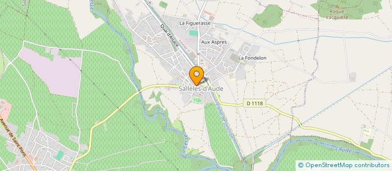 localisation de l'entreprise LES AMIS DU JARDIN à SALLELES-D'AUDE