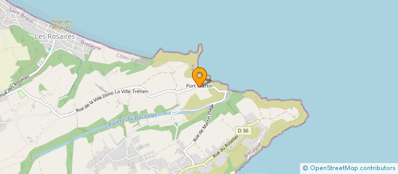 localisation de l'entreprise LES AMIS DU JARDIN DE MARTIN  PLERIN