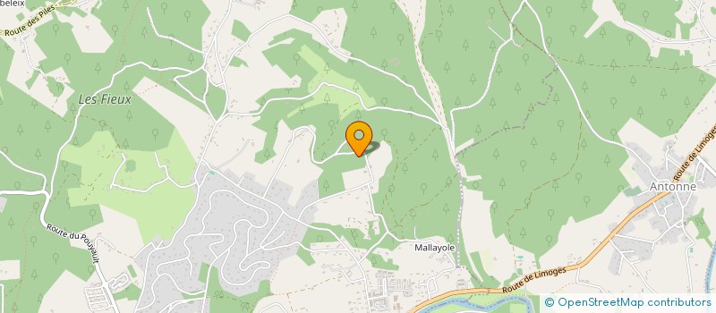 localisation de l'entreprise LES AMIS DU JARDIN PECHEUR à TRELISSAC