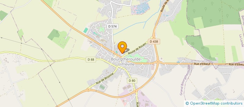 localisation de l'entreprise LES AMIS DU JEU  GRAND BOURGTHEROULDE