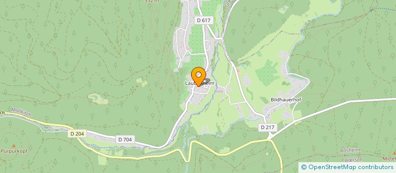 localisation de l'entreprise LES AMIS DU KLOESTERLE  MOLLKIRCH