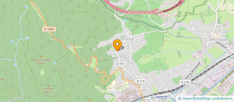 localisation de l'entreprise LES AMIS DU KOUGELBERG  OTTERSTHAL