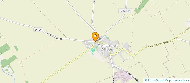 localisation de l'entreprise LES AMIS DU LABYRINTHE DU THIMERAIS à SAINT-MAIXME-HAUTERIVE