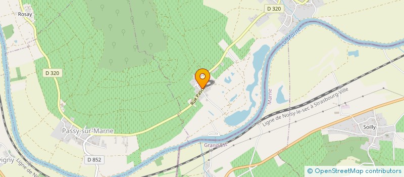 localisation de l'entreprise LES AMIS DU LAC DE TRELOU  TRELOU-SUR-MARNE