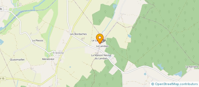 localisation de l'entreprise LES AMIS DU LANDAIS à FREDILLE