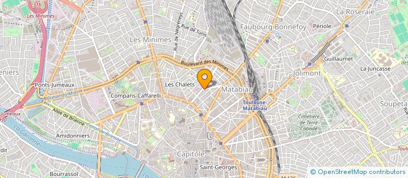 localisation de l'entreprise LES AMIS DU LIBAN - TOULOUSE à TOULOUSE