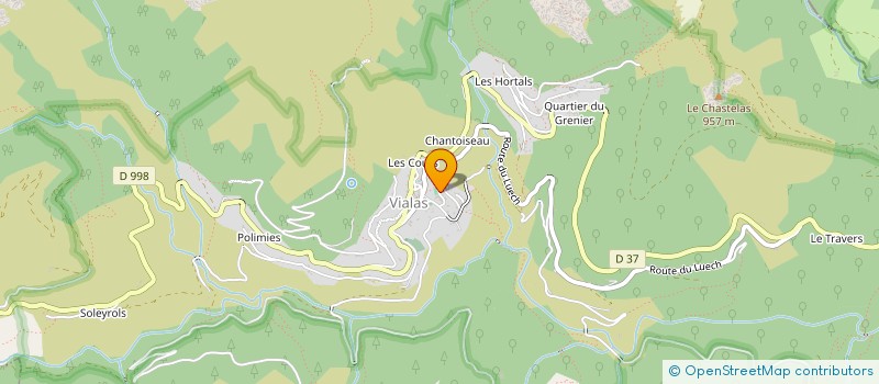 localisation de l'entreprise LES AMIS DU LIVRE à PONT DE MONTVERT SUD MONT LOZERE