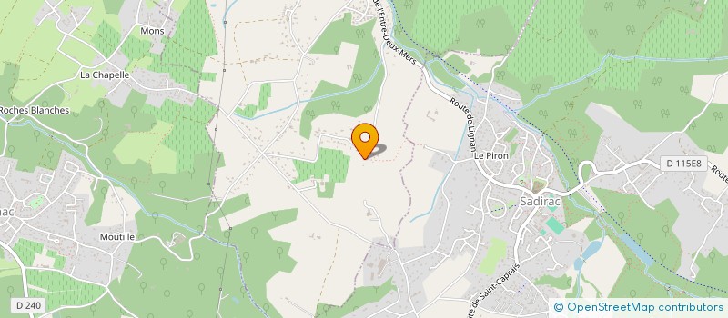 localisation de l'entreprise LES AMIS DU LIVRE EN AQUITAINE  LIGNAN-DE-BORDEAUX