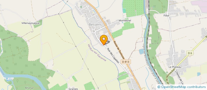 localisation de l'entreprise LES AMIS DU LOTO  BESSENS