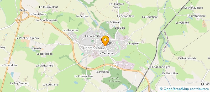 localisation de l'entreprise LES AMIS DU LUDYLAB à CHANVERRIE