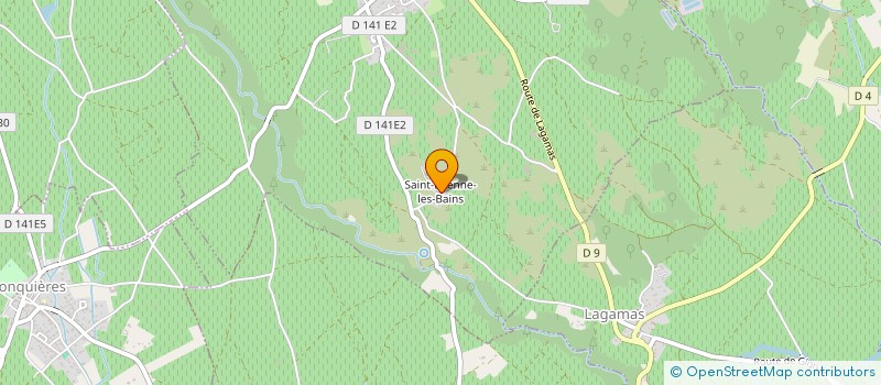 localisation de l'entreprise LES AMIS DU MAS ORIGINE à MONTPEYROUX