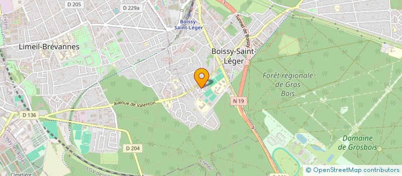 localisation de l'entreprise LES AMIS DU MONDE à LIMEIL-BREVANNES