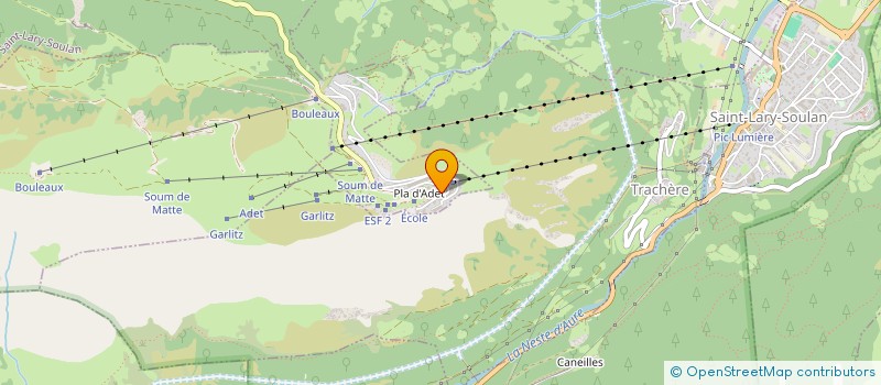 localisation de l'entreprise LES AMIS DU MOUFLON à SAINT-LARY-SOULAN