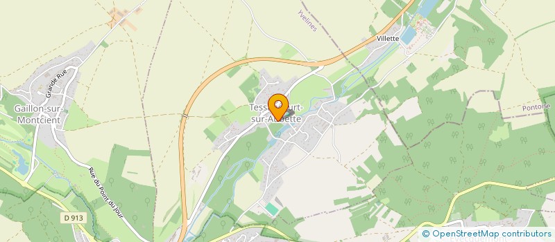 localisation de l'entreprise LES AMIS DU MOULIN BRULE  OINVILLE-SUR-MONTCIENT