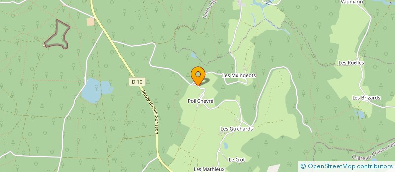 localisation de l'entreprise LES AMIS DU MOULIN DE BREUILLOTTE  QUARRE-LES-TOMBES