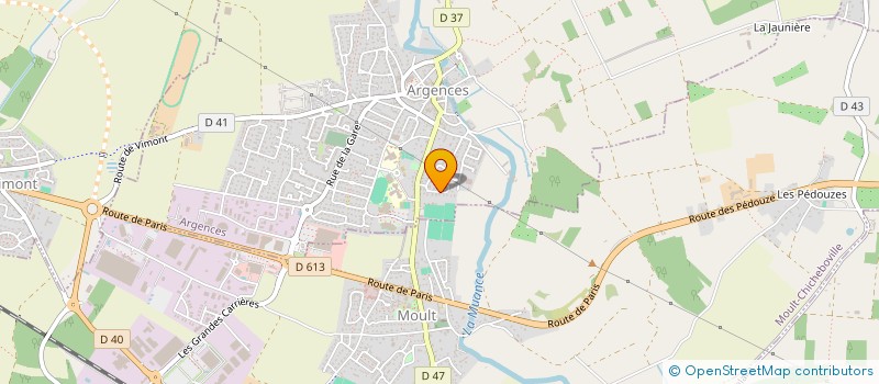 localisation de l'entreprise LES AMIS DU MOULIN DE LA FLAGERE  ARGENCES