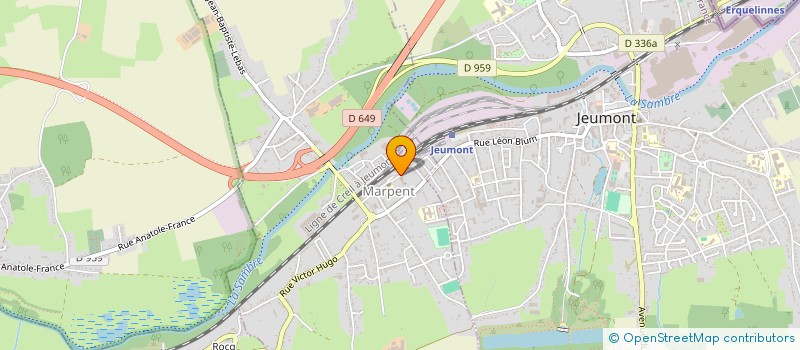 localisation de l'entreprise LES AMIS DU MOULIN DE MARPENT à MARPENT