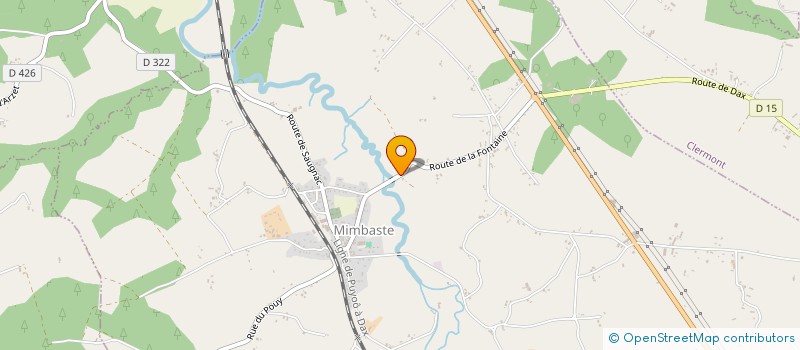 localisation de l'entreprise LES AMIS DU MOULIN DE MIMBASTE  MIMBASTE