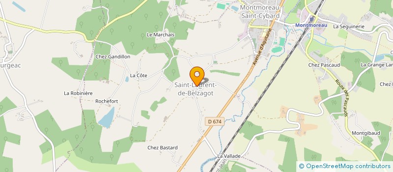 localisation de l'entreprise LES AMIS DU MOULIN SARTIER à SALLES-LAVALETTE