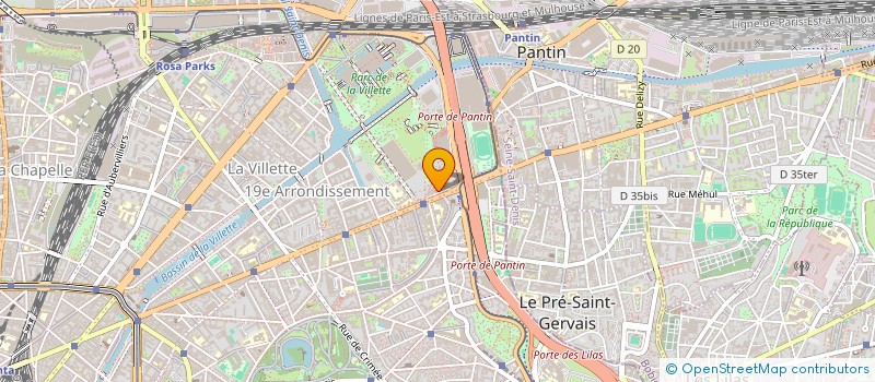 localisation de l'entreprise LES AMIS DU MUSEE DE LA MUSIQUE  PARIS