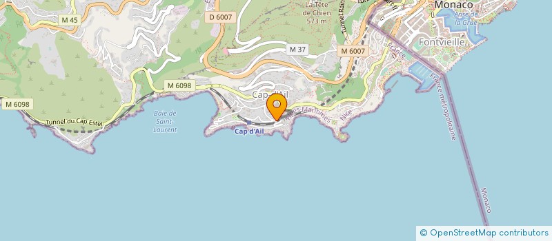 localisation de l'entreprise LES AMIS DU MUSEE DES CAMELIAS à CAP D'AIL