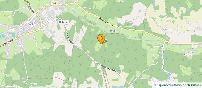 localisation de l'entreprise LES AMIS DU MUSEE NAPOLEON  VAL DE LOUYRE ET CAUDEAU