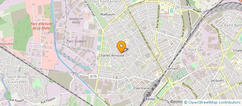 localisation de l'entreprise LES AMIS DU PAIN à REIMS