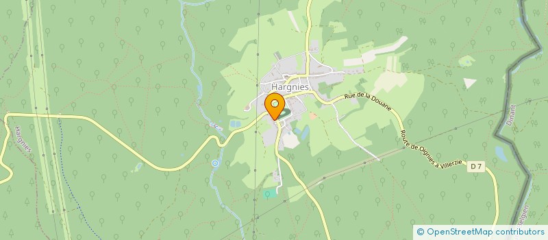 localisation de l'entreprise LES AMIS DU PARC NATUREL REGIONAL DES ARDENNES  RENWEZ