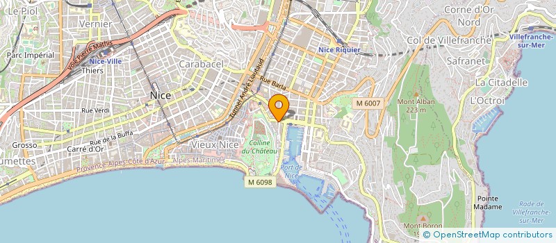 localisation de l'entreprise LES AMIS DU PARTI SOCIALISTE à NICE