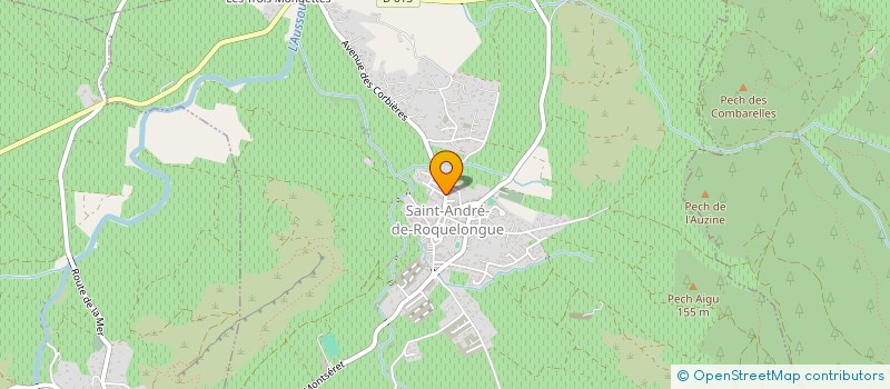 localisation de l'entreprise LES AMIS DU PATRIMOINE  TOUROUZELLE