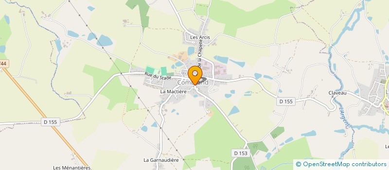 localisation de l'entreprise LES AMIS DU PATRIMOINE COMBRANAIS  COMBRAND