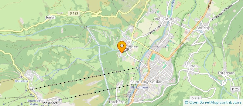 localisation de l'entreprise LES AMIS DU PATRIMOINE D'ENS  ENS