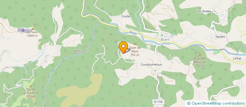 localisation de l'entreprise LES AMIS DU PATRIMOINE DE BIERT à BIERT