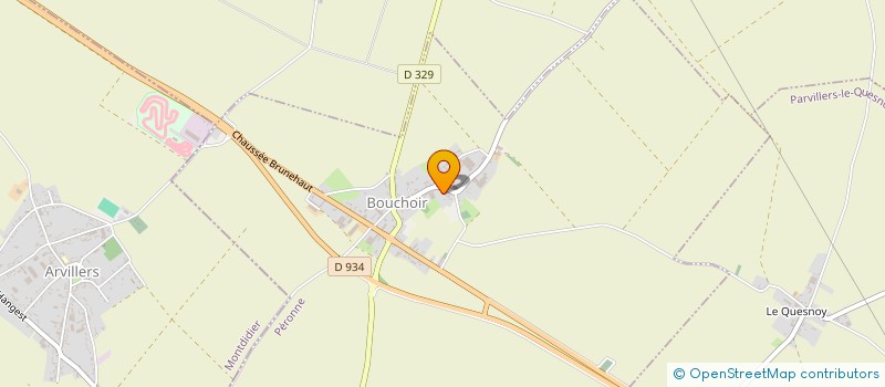 localisation de l'entreprise LES AMIS DU PATRIMOINE DE BOUCHOIR  BOUCHOIR