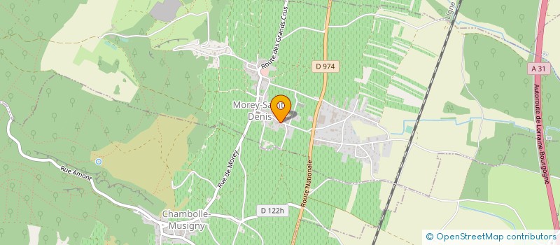 localisation de l'entreprise LES AMIS DU PATRIMOINE DE CHAMBOEUF  CHAMBUF