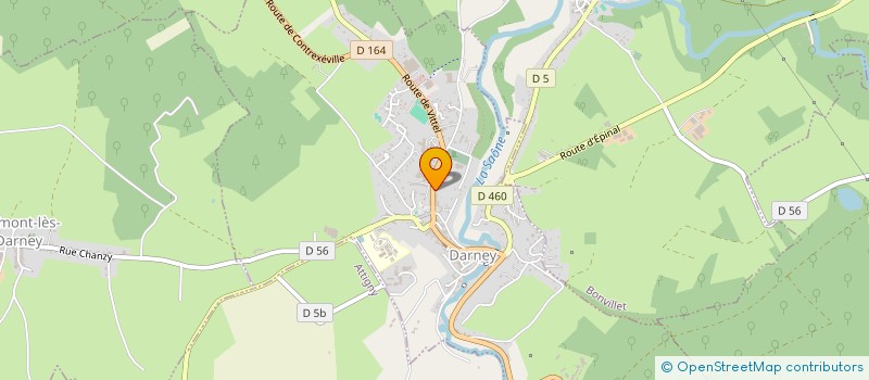 localisation de l'entreprise LES AMIS DU PATRIMOINE DE DARNEY  DARNEY