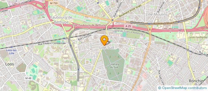 localisation de l'entreprise LES AMIS DU PATRIMOINE DE LILLE SUD à LILLE