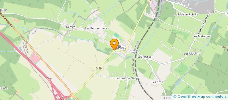 localisation de l'entreprise LES AMIS DU PATRIMOINE DE VILLEBADIN à GOUFFERN EN AUGE