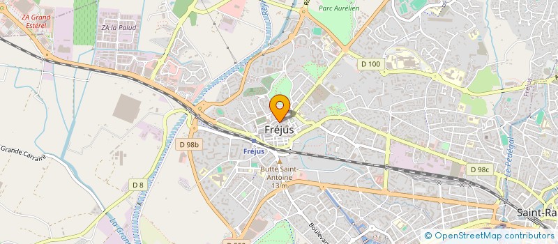 localisation de l'entreprise LES AMIS DU PAYS DE FREJUS à FREJUS