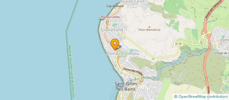 localisation de l'entreprise LES AMIS DU PERE PEDRO A LA REUNION à SAINT-PAUL