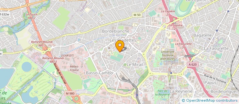 localisation de l'entreprise LES AMIS DU PETIT FERDINAND à TOULOUSE