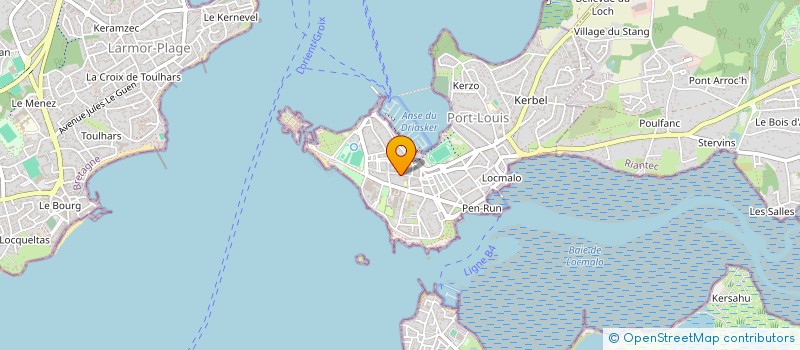 localisation de l'entreprise LES AMIS DU PETIT MUSEE VIVANT DU JOUET ANCIEN  PORT-LOUIS