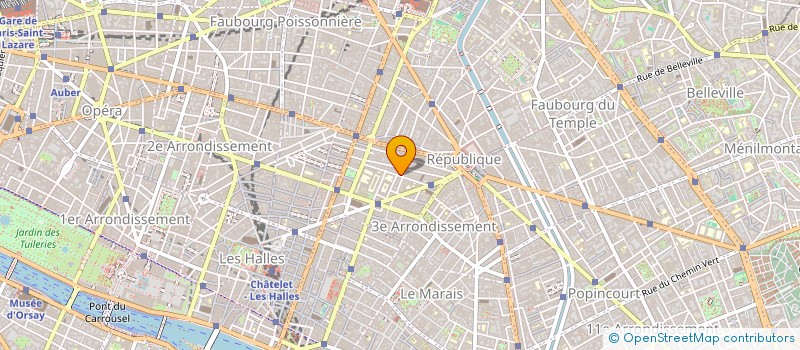 localisation de l'entreprise LES AMIS DU PITCH ME  PARIS