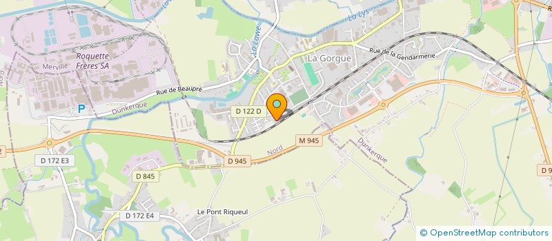 localisation de l'entreprise LES AMIS DU PONT GIBUS  WALLERS