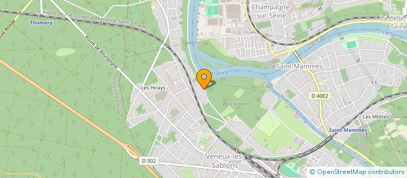 localisation de l'entreprise LES AMIS DU PORT  MORET-LOING-ET-ORVANNE