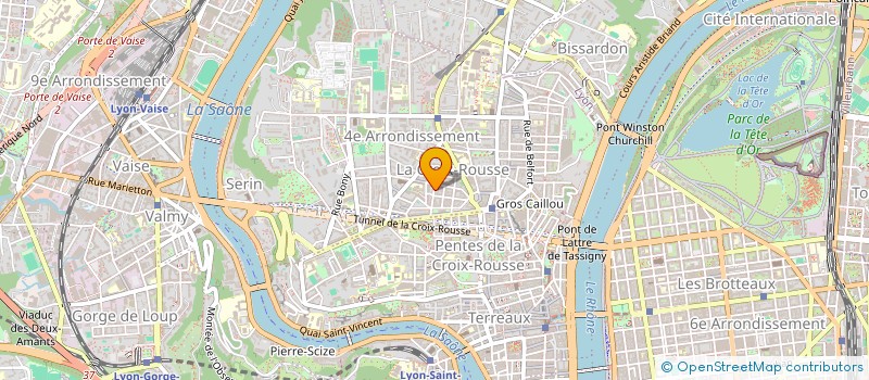 localisation de l'entreprise LES AMIS DU QUATUOR EODE à LYON