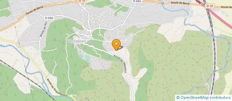 localisation de l'entreprise LES AMIS DU REFERENTIEL DE NAISSANCE  VENTABREN