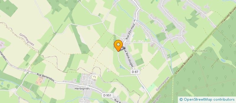 localisation de l'entreprise LES AMIS DU RELAIS DE LA LICORNE  GOMMEGNIES